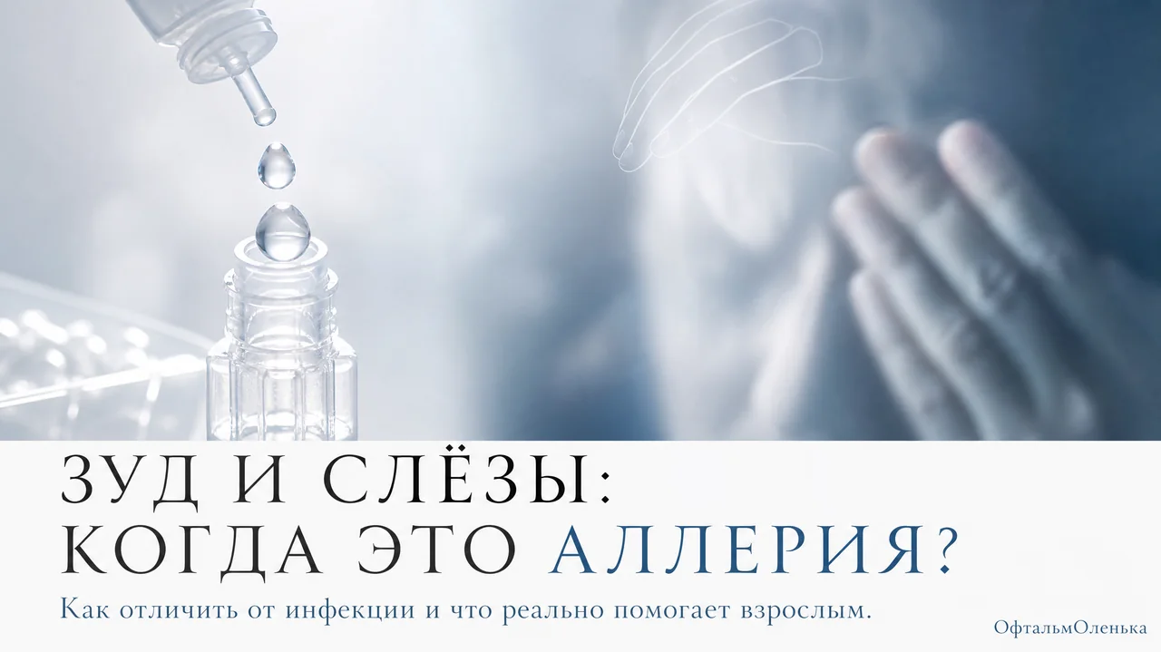Аллергия на глазах: почему чешутся и слезятся глаза и как это лечат у взрослых