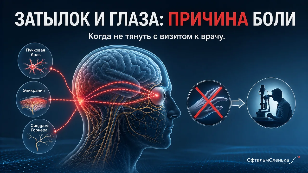 Болит затылок и глаза: отчего бывает чувство давления и когда к врачу