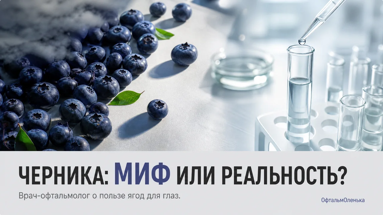 Черника для зрения: правда и мифы о «супер-ягоде»