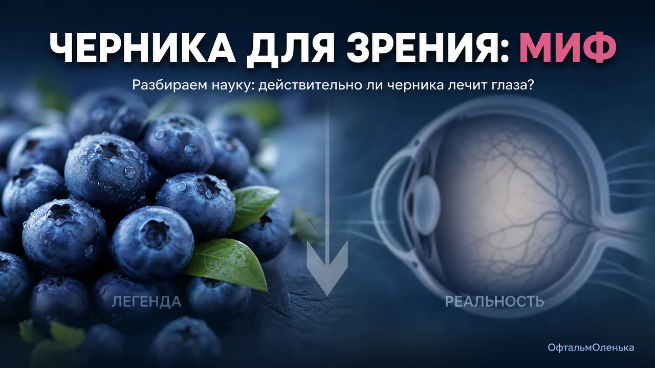 Черника для зрения: правда или просто красивая сказка?