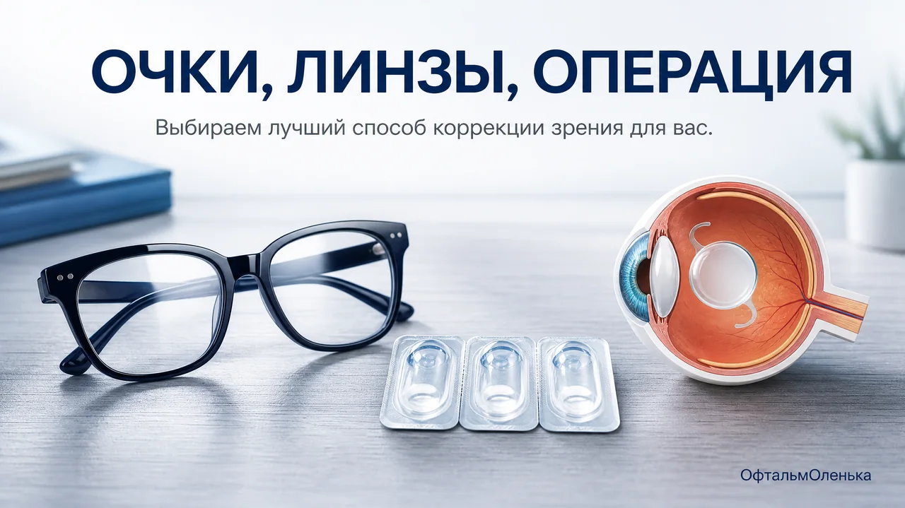 Что лучше — очки, линзы или операция? Разбираем все варианты