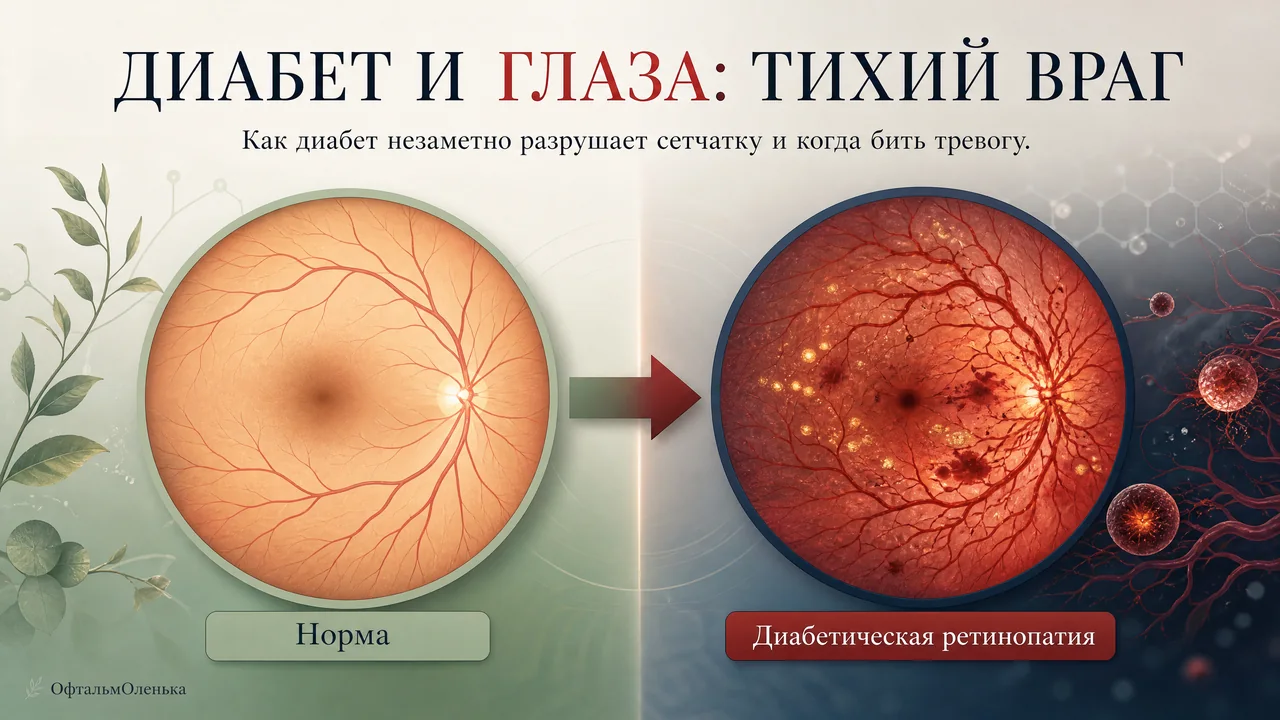 Диабетическая ретинопатия: клинические рекомендации простым языком