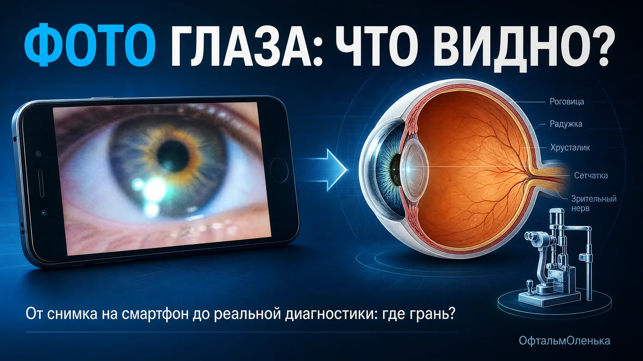 Диагностика по фото глаз: что можно увидеть на снимке?