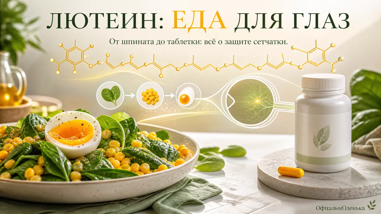 Еда для сетчатки: что такое лютеин и кому он нужен