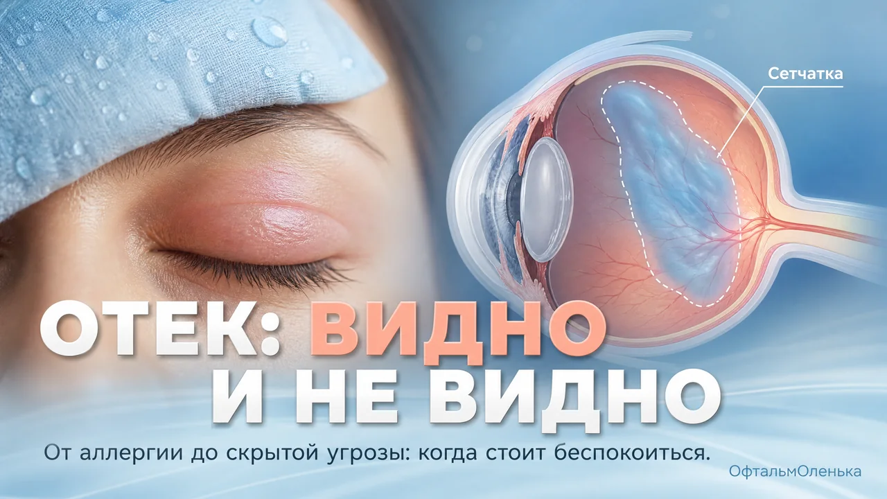 Если глаз отек: когда это просто аллергия, а когда — сигнал тревоги