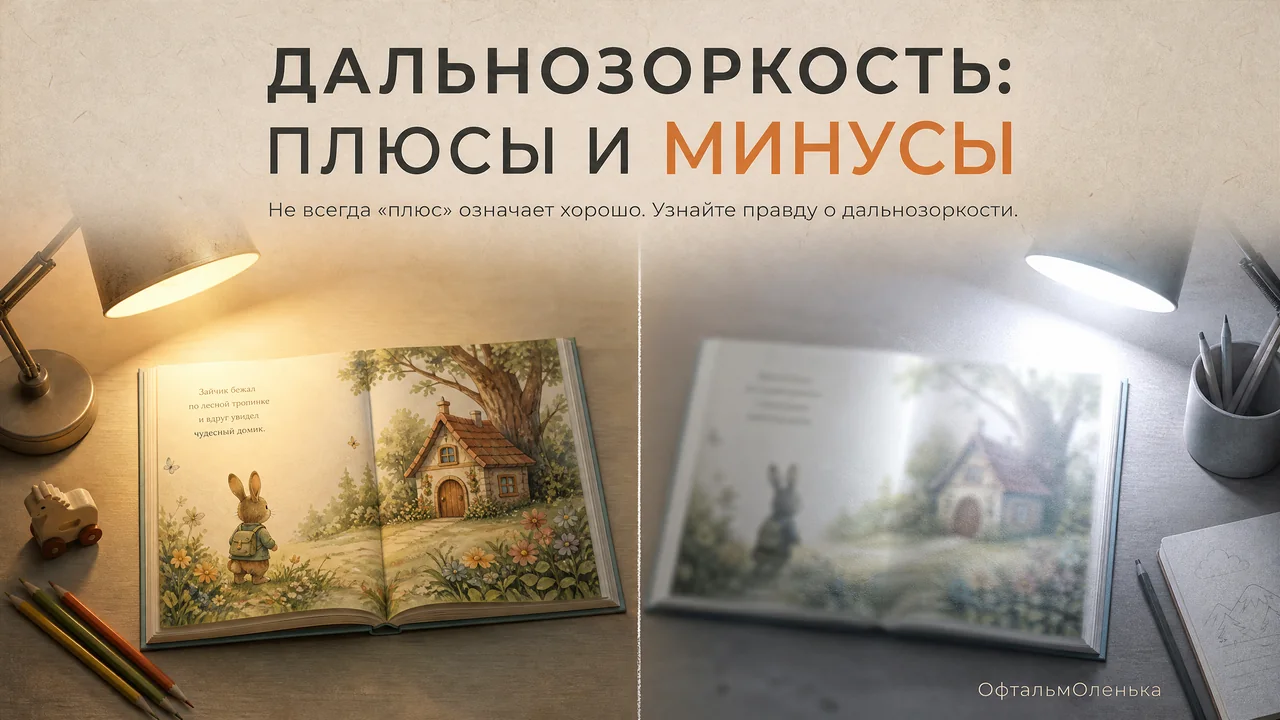 Гиперметропия (дальнозоркость): когда «плюс» — это минус для глаз