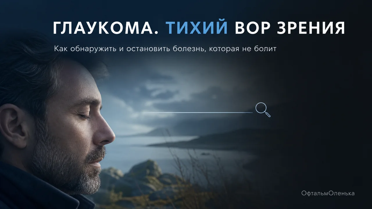 Глаукома: почему её важно найти, пока ничего не болит