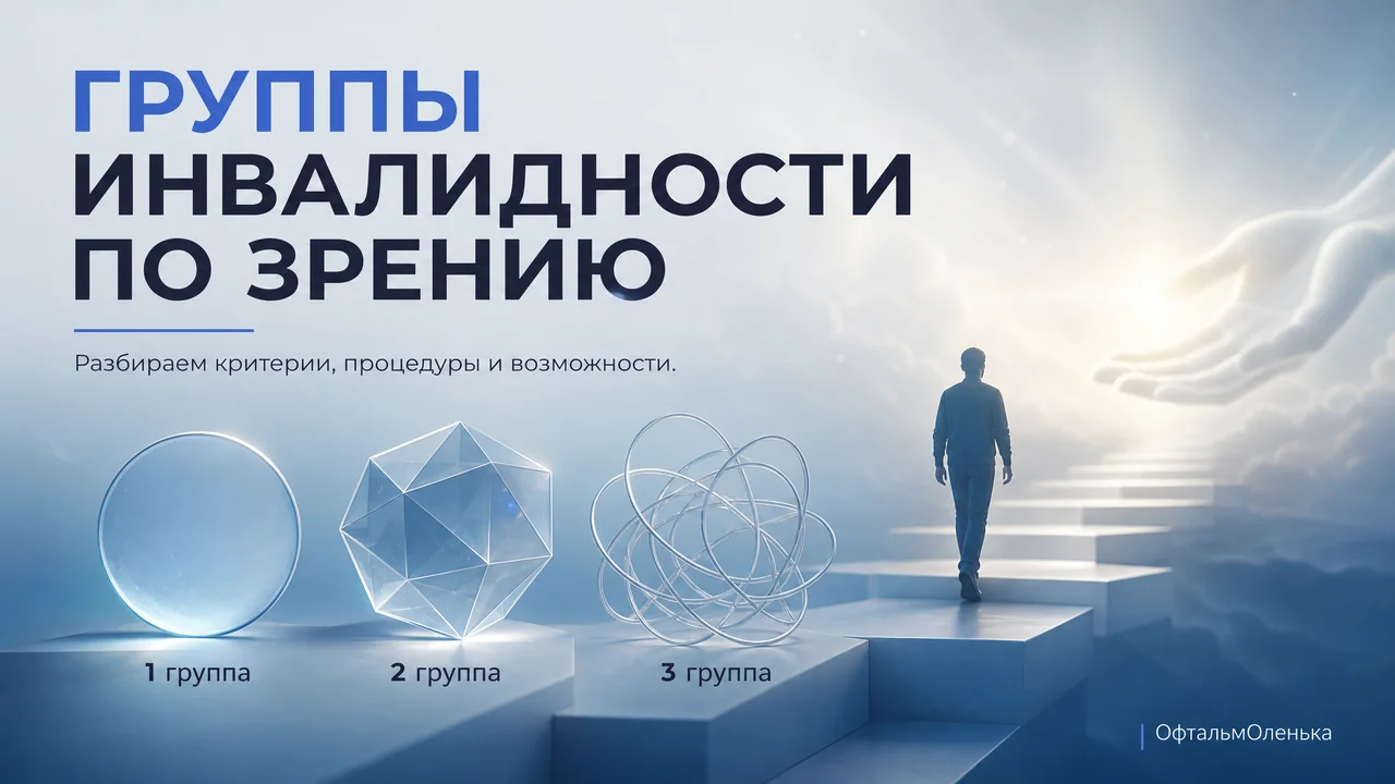 Инвалидность по зрению: когда и кому дают группу