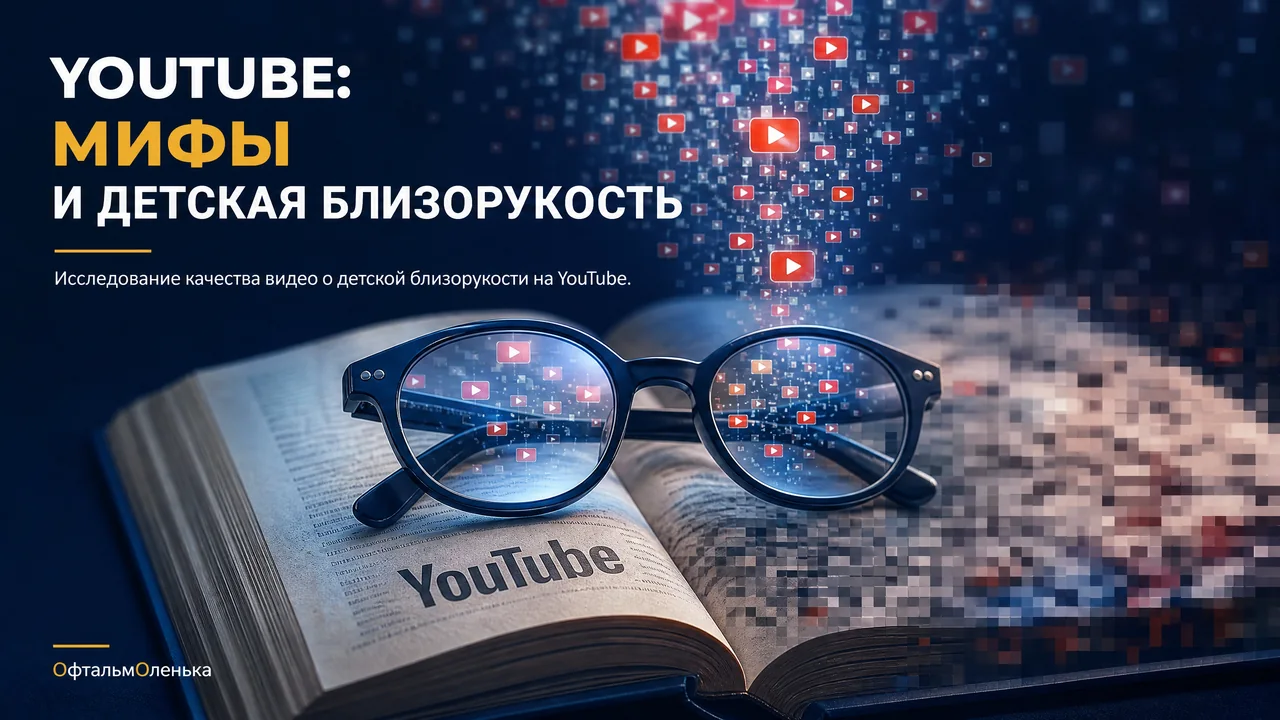 Искали на YouTube, как лечить близорукость у ребёнка? Учёные проверили, чему там можно верить