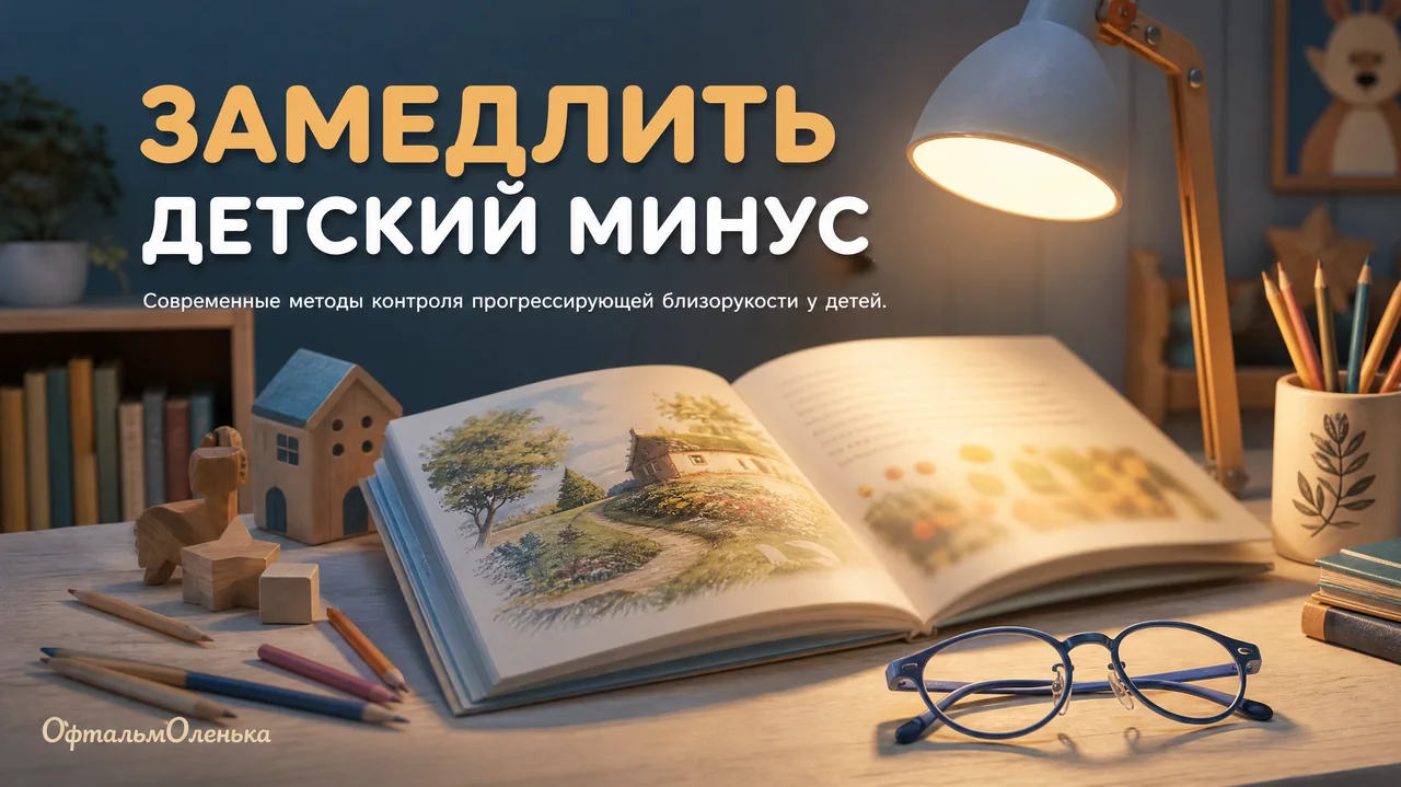 Как притормозить близорукость у ребёнка