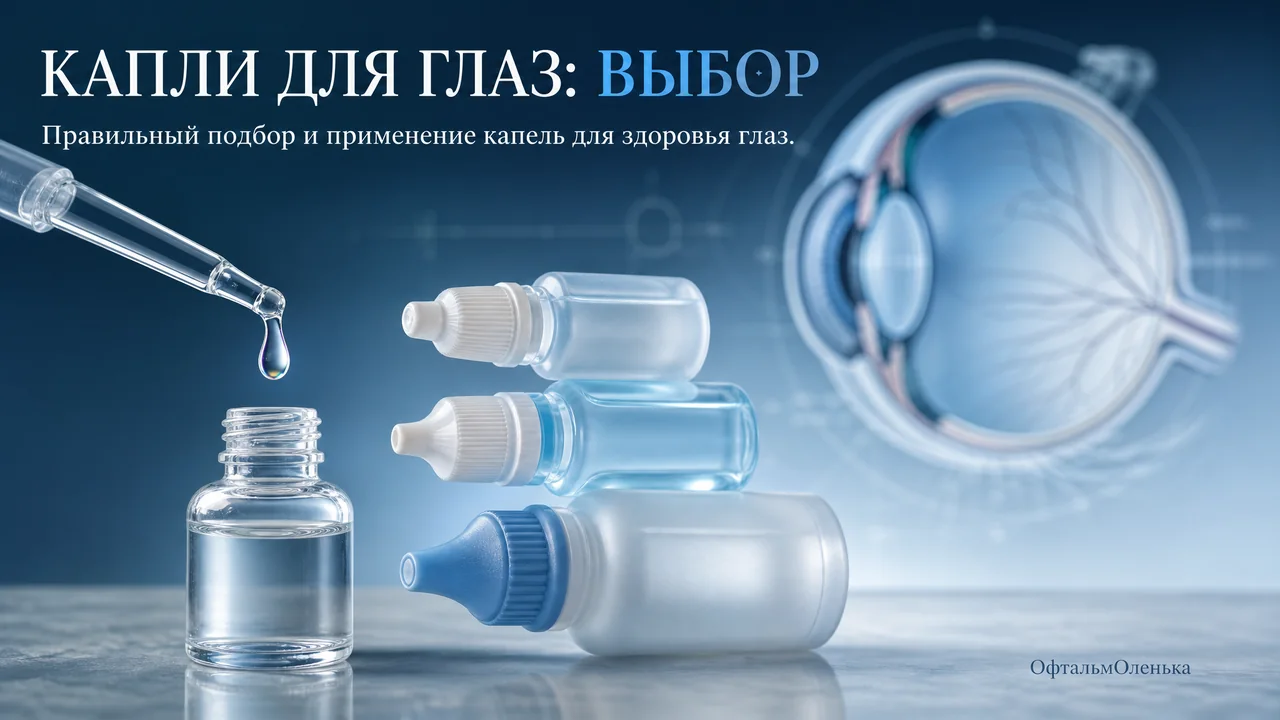 Капли для глаз: инструкция от врача по выбору и применению