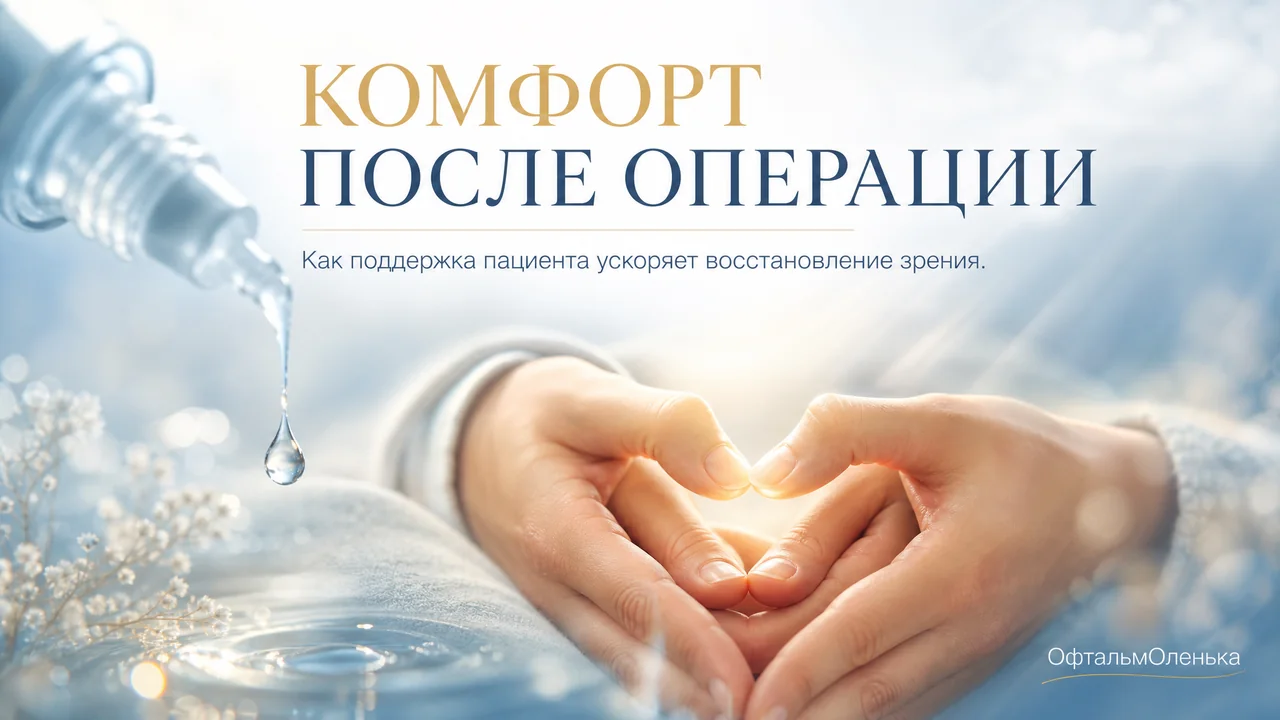 Комфорт после лазерной коррекции: дело не только в хирурге. Новое исследование