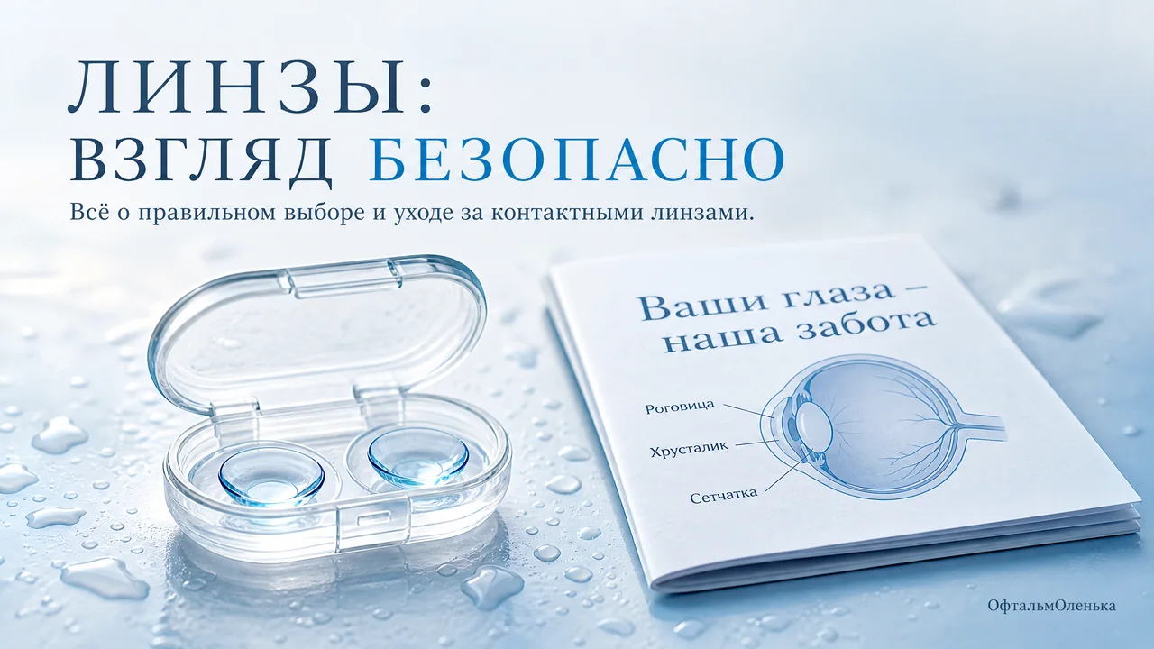 Контактные линзы: инструкция по применению от врача-офтальмолога