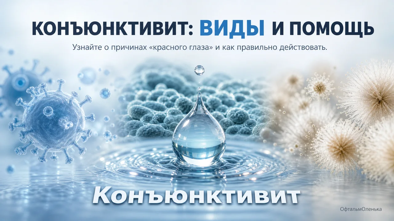 Конъюнктивит: что делать, когда покраснели глаза