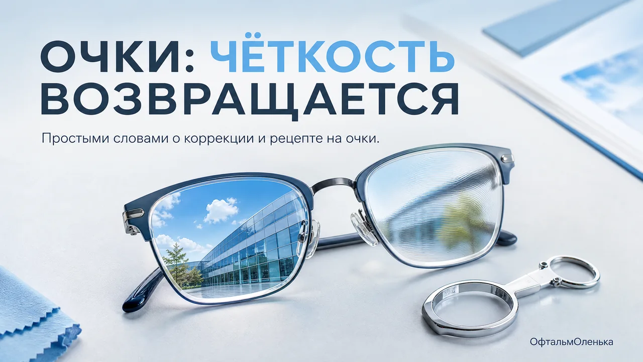 Корригирующие очки: что это значит простыми словами и зачем они нужны