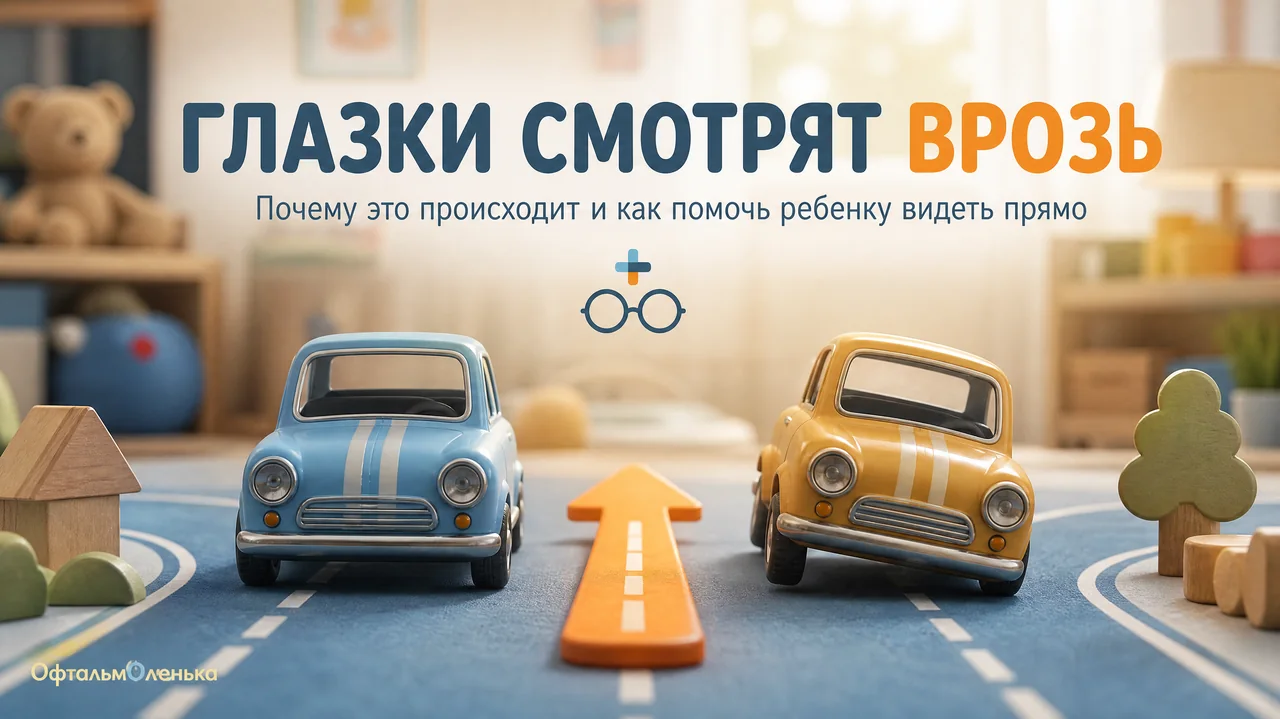 Косоглазие у детей: почему глаз «уезжает» и что с этим делать