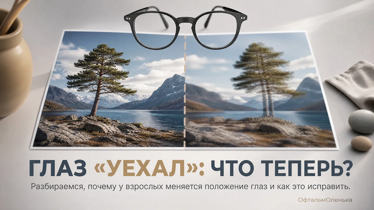 Косоглазие у взрослых: почему глаз вдруг «уехал» и что с этим делать