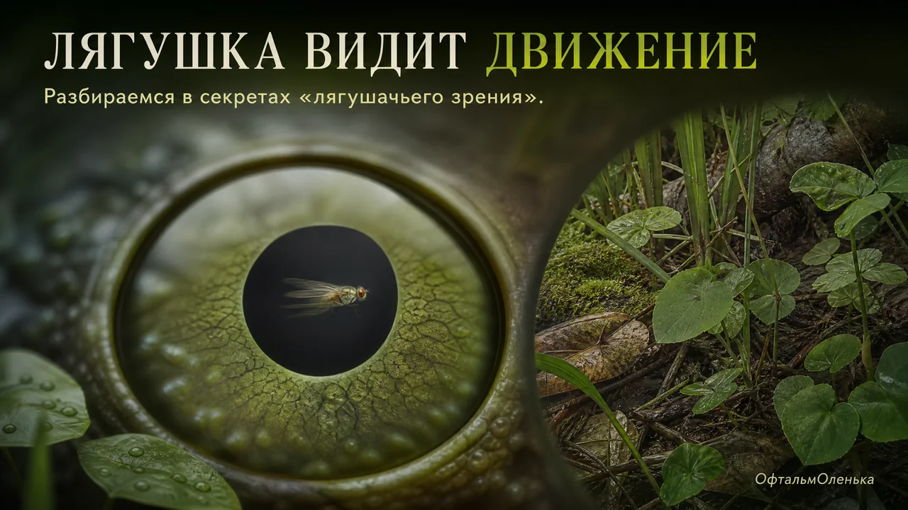 «Лягушачье зрение»: правда ли, что лягушки видят только движение?