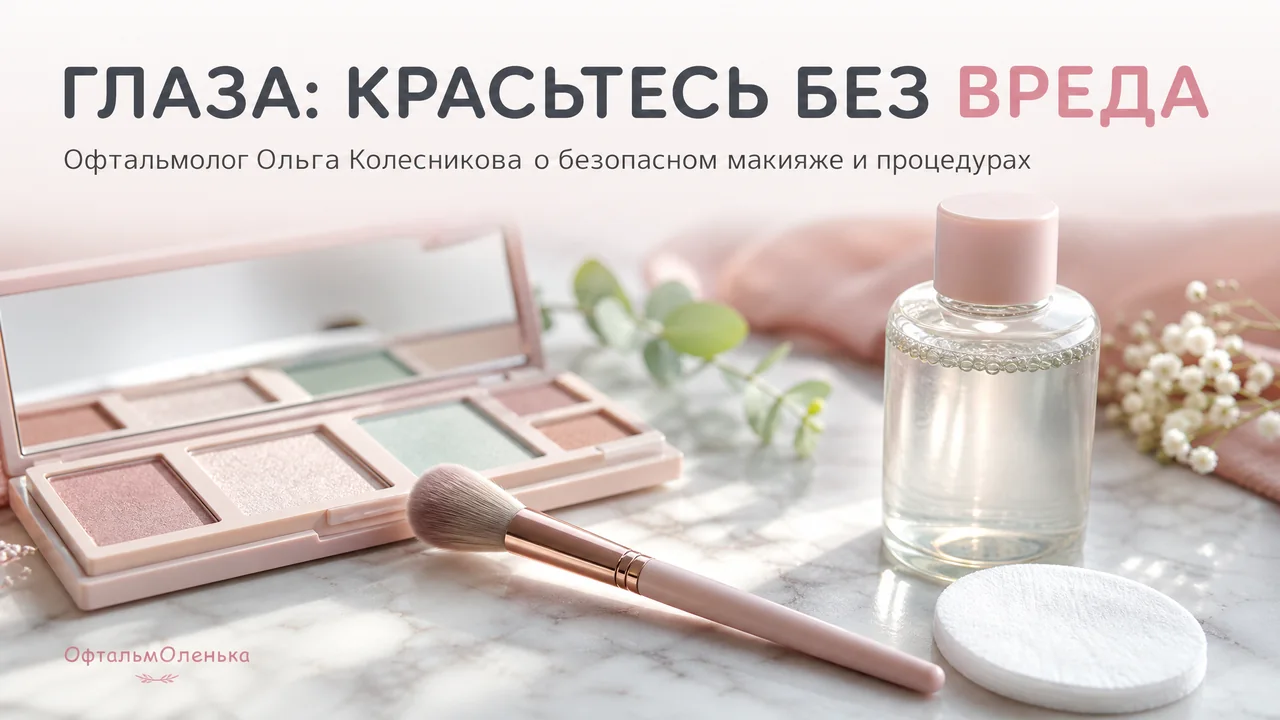 Макияж и здоровье глаз: как краситься, чтобы не навредить себе