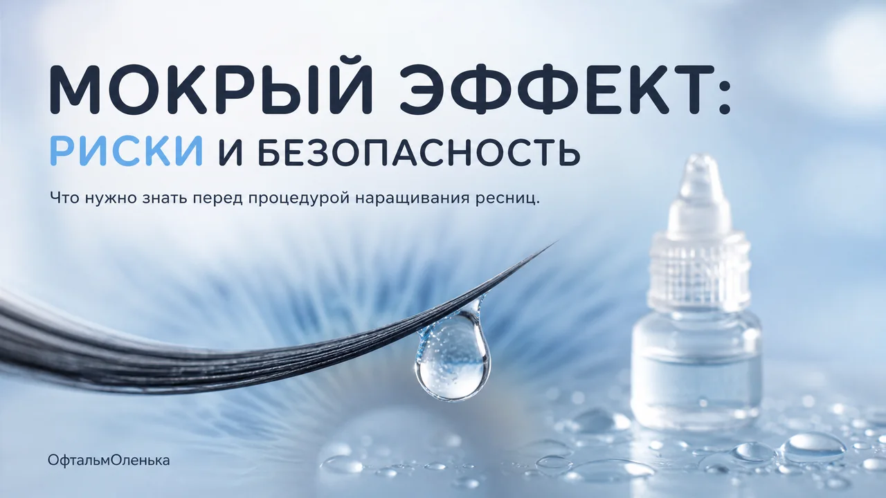 Мокрый эффект для ресниц: как сделать красиво и не навредить глазам