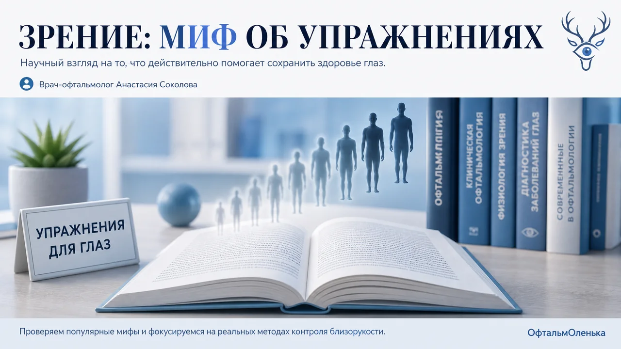 Можно ли «натренировать» зрение и убрать минус упражнениями?