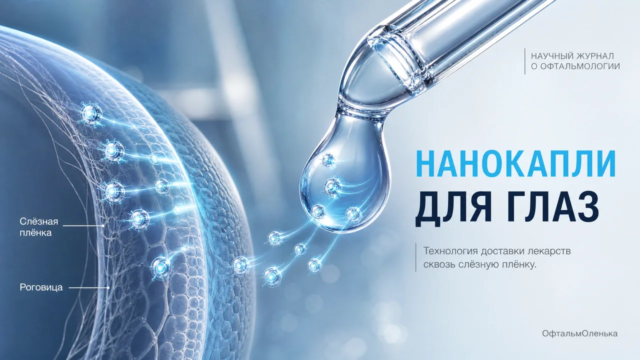 Наномоторы-курьеры: смогут ли новые капли победить синдром сухого глаза?