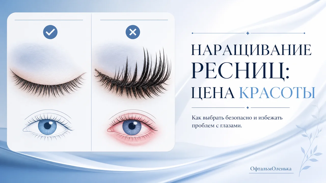 Наращивание ресниц: изгибы, эффекты и взгляд офтальмолога