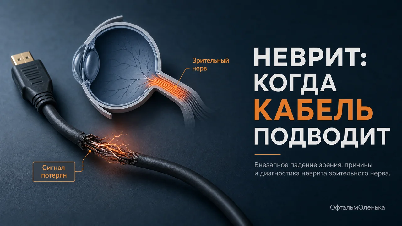 Неврит зрительного нерва: почему падает зрение и что делают врачи