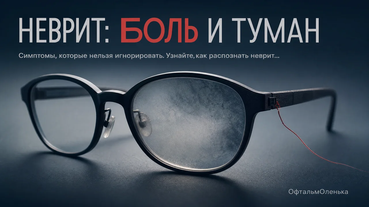 Неврит зрительного нерва: симптомы, которые важно не пропустить