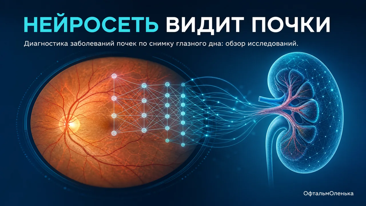 Нейросеть ищет болезнь почек по фотографии глазного дна: что показал обзор шести исследований
