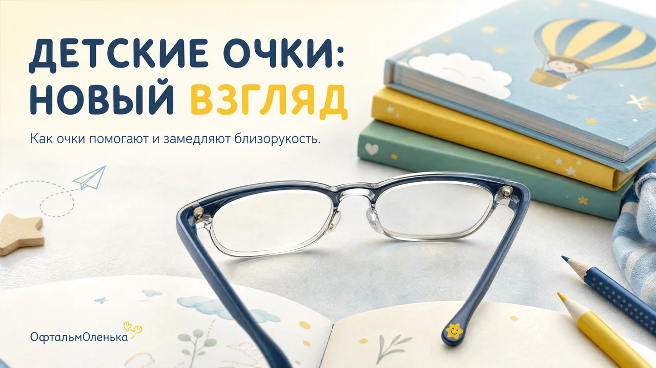 Очки для ребёнка: не наказание, а инструмент для зрения