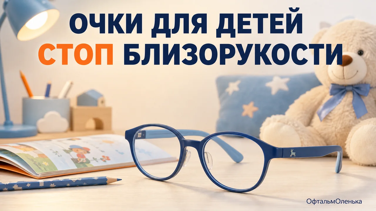 Очки, которые тормозят близорукость у ребёнка: что показали исследования 2026 года