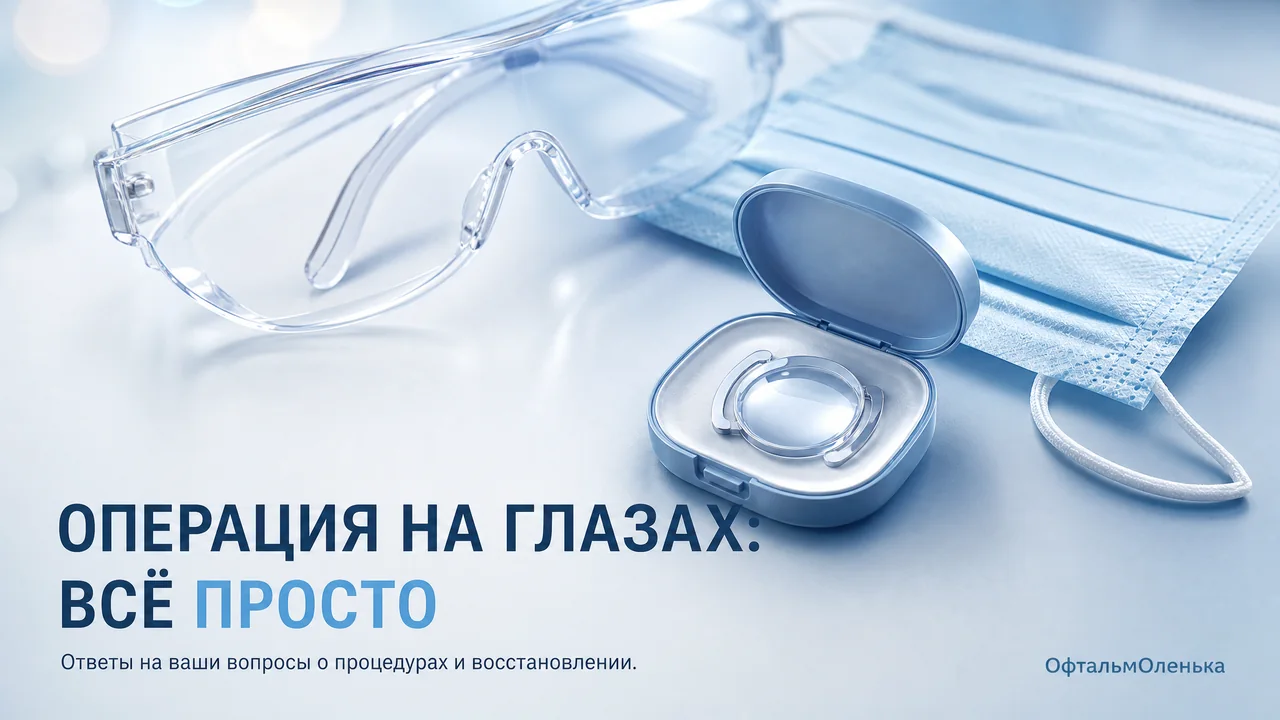 Операция на глазах: когда это не страшно и что вас ждёт