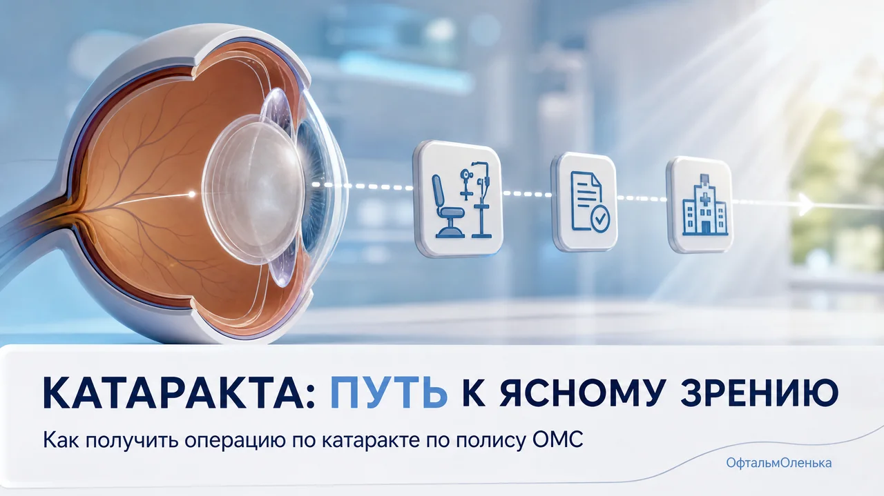 Операция по катаракте по ОМС: как всё устроено