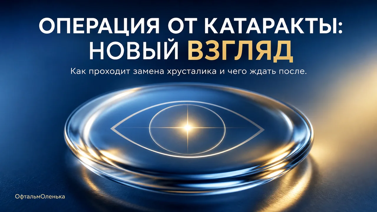 Операция при катаракте: как всё проходит и чего ждать после