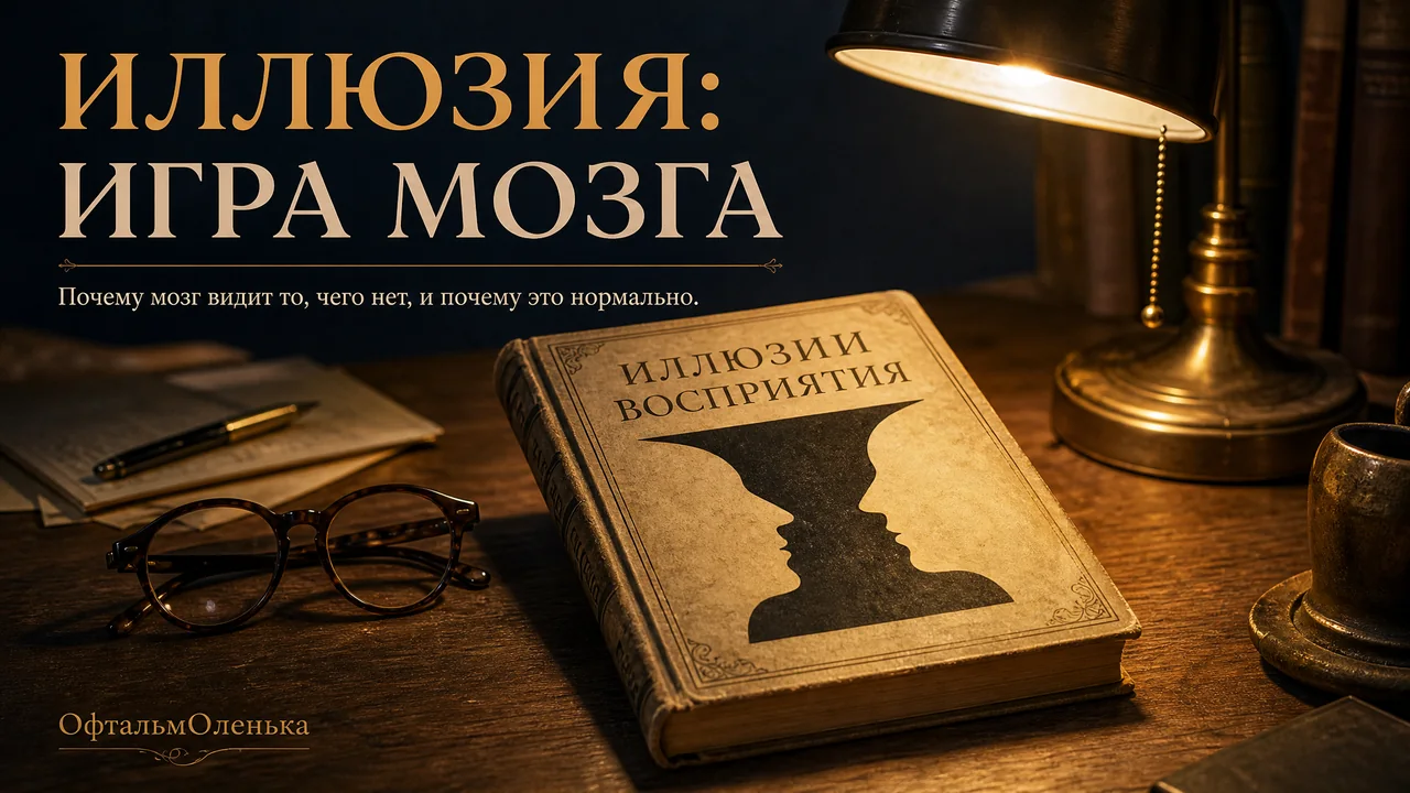 Оптические иллюзии: когда мозг видит не то, что глаза