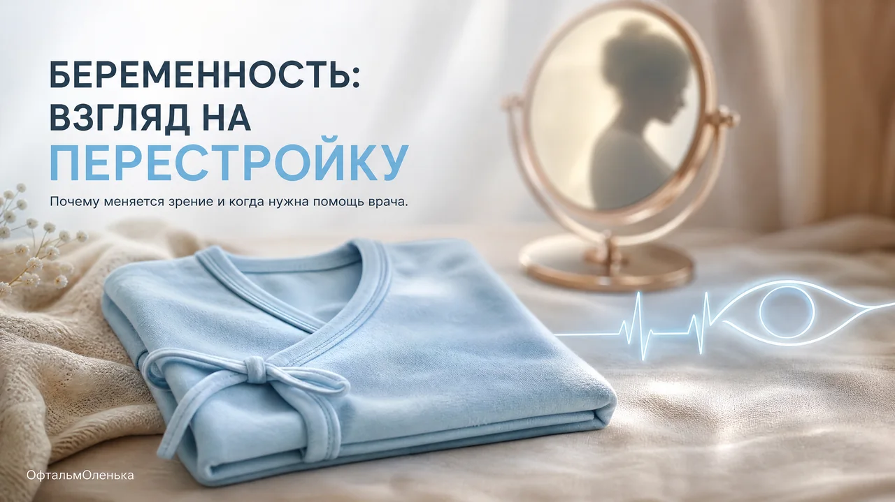 Падает зрение при беременности: почему так бывает и когда идти к врачу