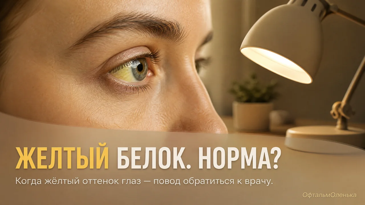 Почему белки глаз пожелтели? Объясняет офтальмолог