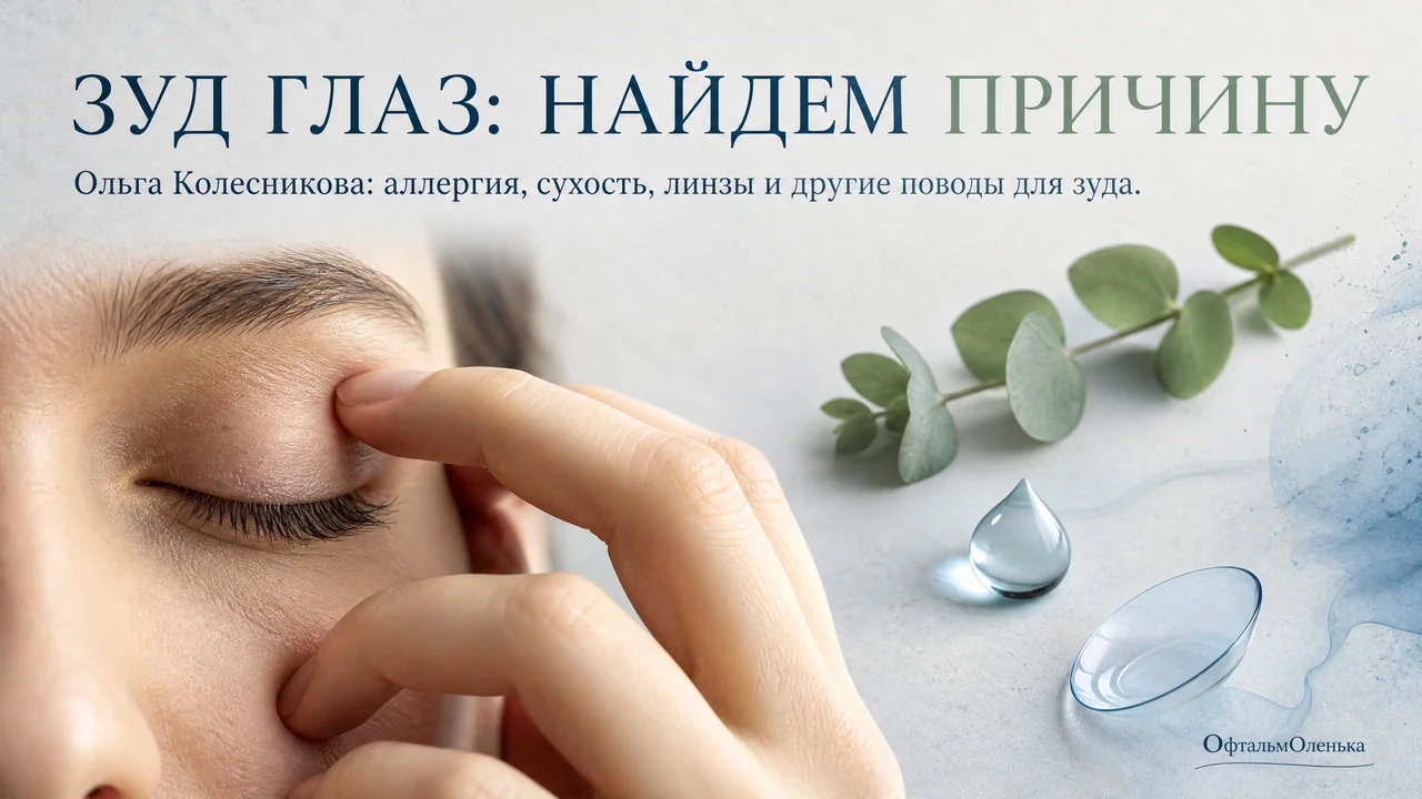 Почему чешутся глаза: от аллергии до «нервного» зуда