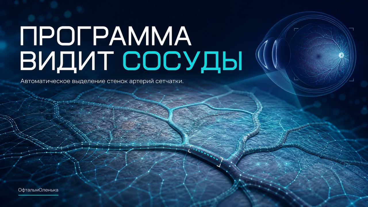 Программа сама обводит стенки сосудов глаза: что это меняет для пациентов