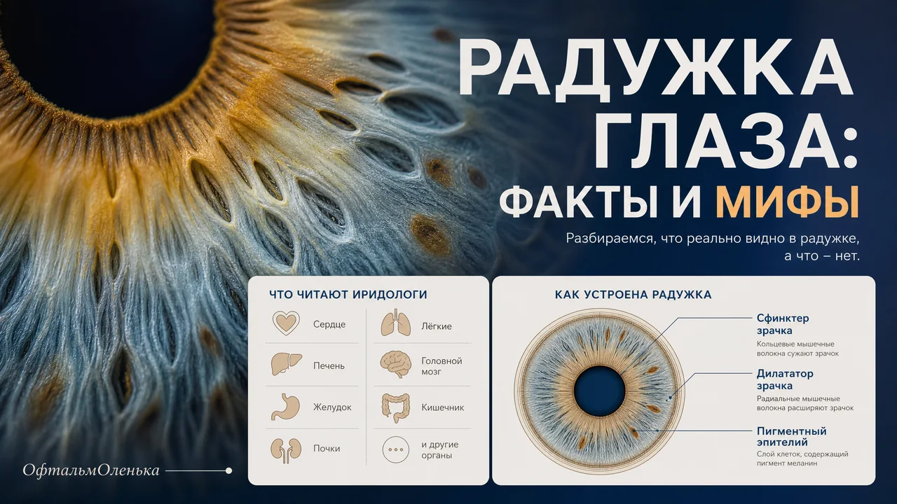 Радужка глаза: что по ней видно офтальмологу и что читают иридологи