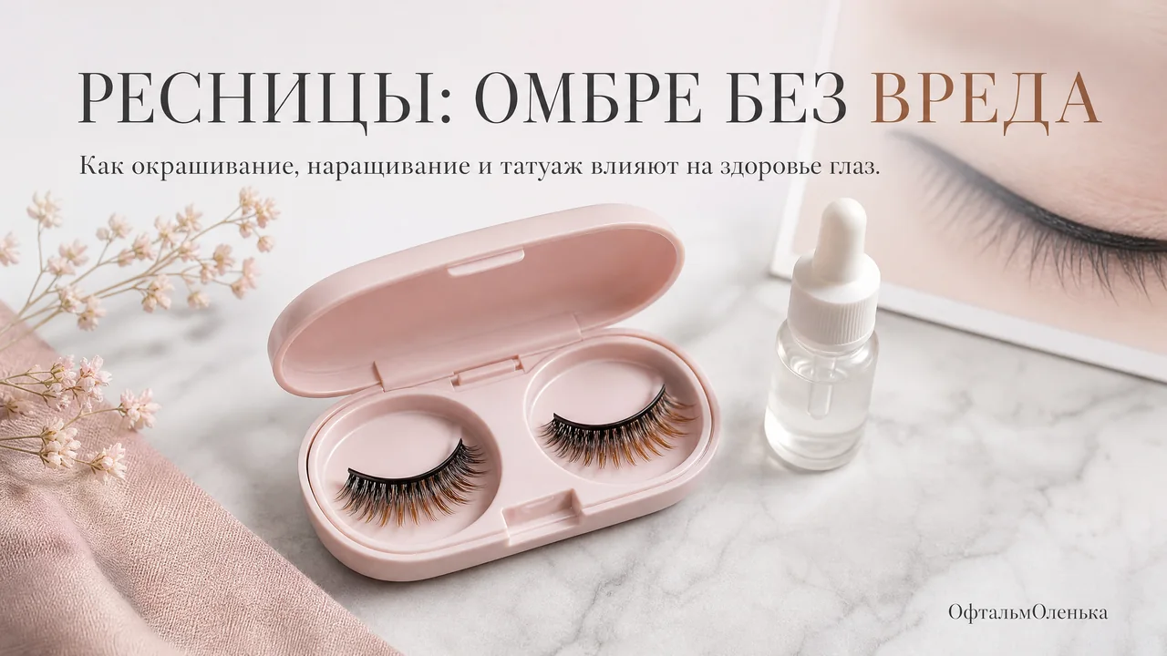Ресницы омбре: как делают градиент и как не навредить глазам