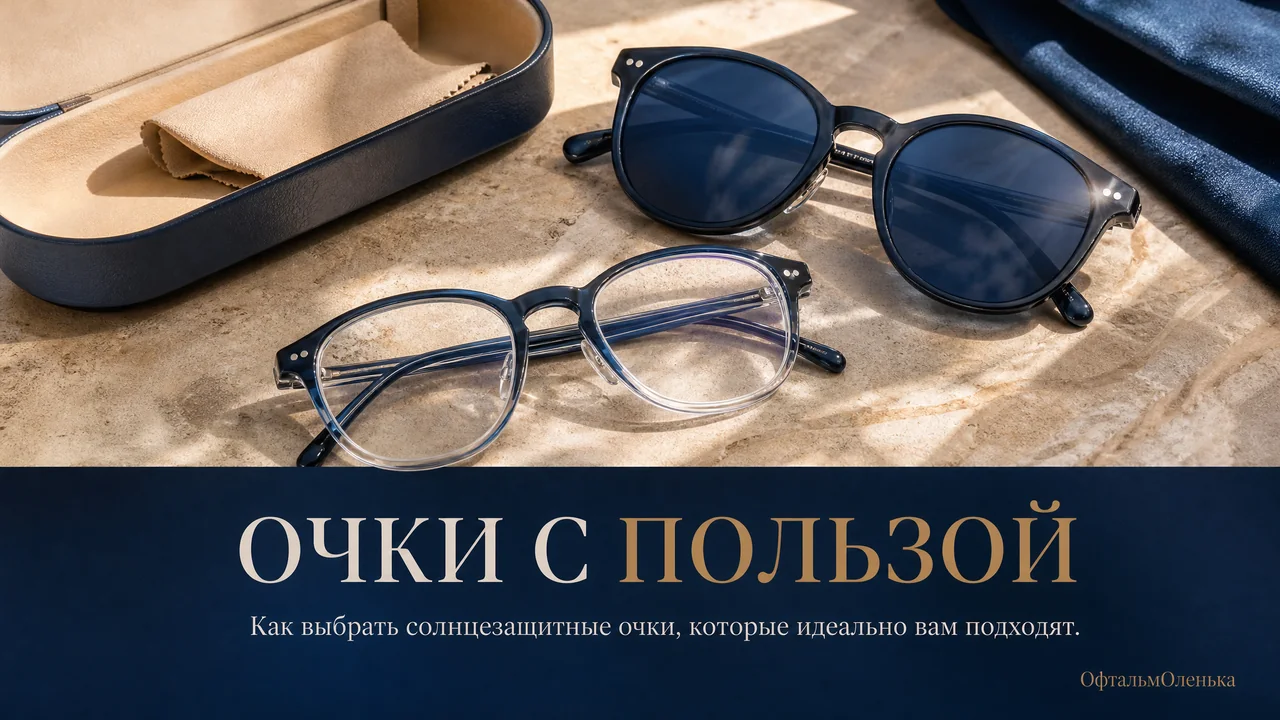 Солнцезащитные очки с диоптриями: как их выбрать и какие есть варианты