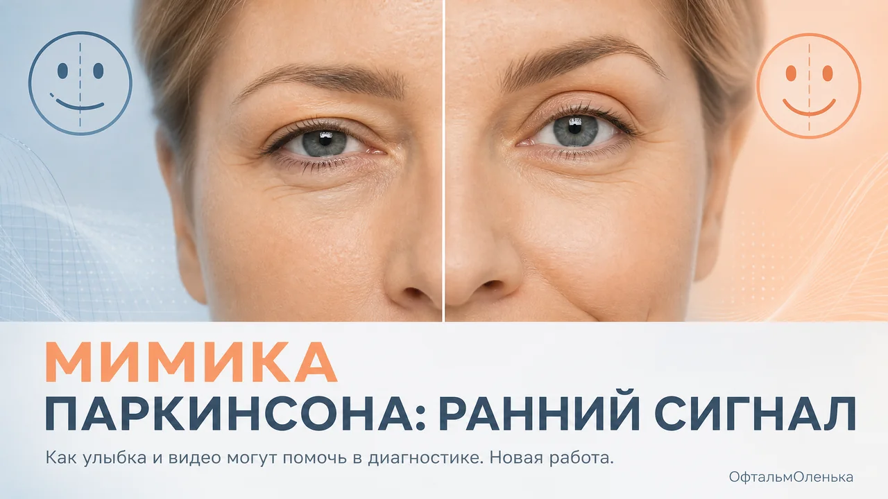 Улыбка и селфи-видео: можно ли распознать болезнь Паркинсона по мимике — новая работа