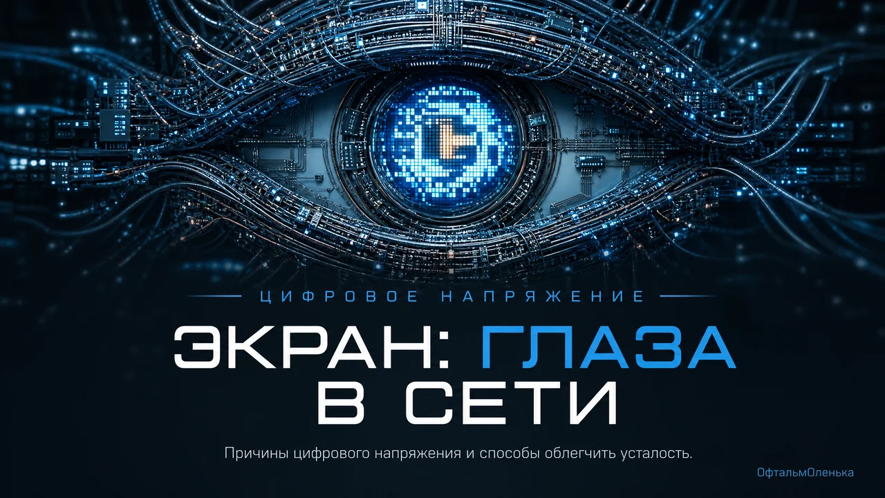 Устают глаза от экрана? Что такое цифровое напряжение и как себе помочь