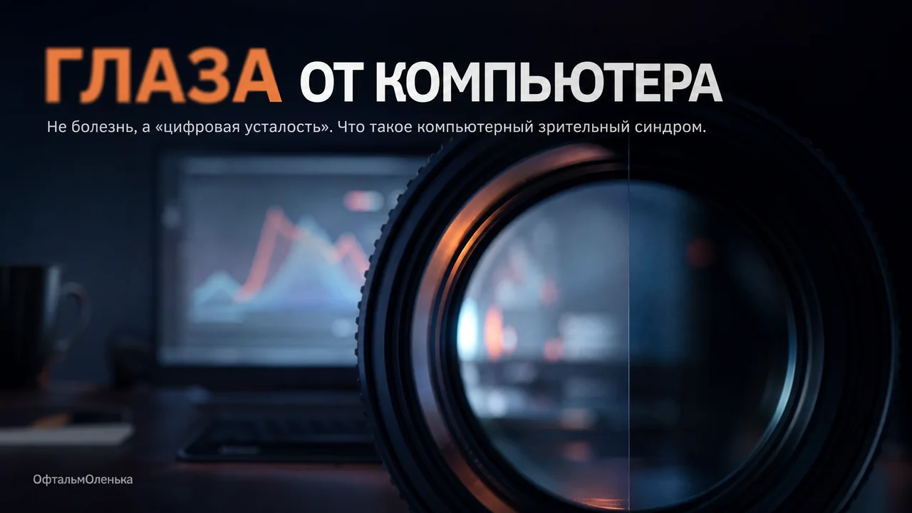 Устают глаза от компьютера? Это не болезнь, а «цифровая усталость