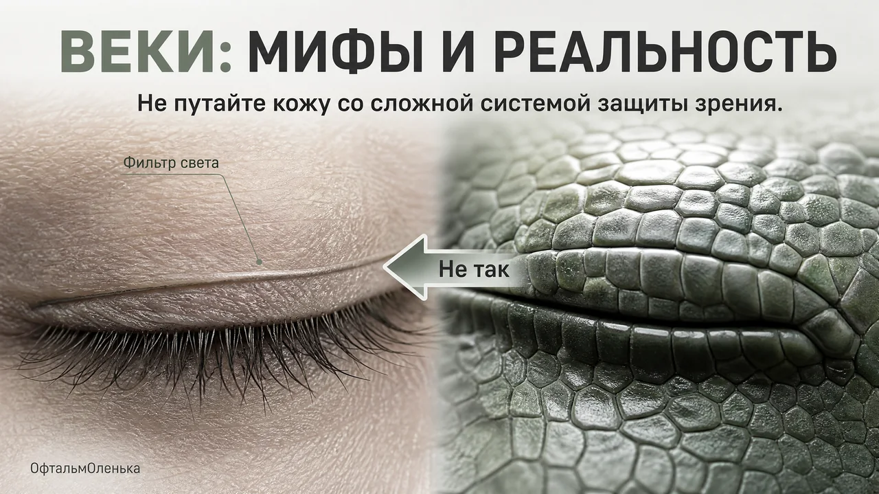 Веки змеи: мифы о веках, из-за которых пропускают болезнь