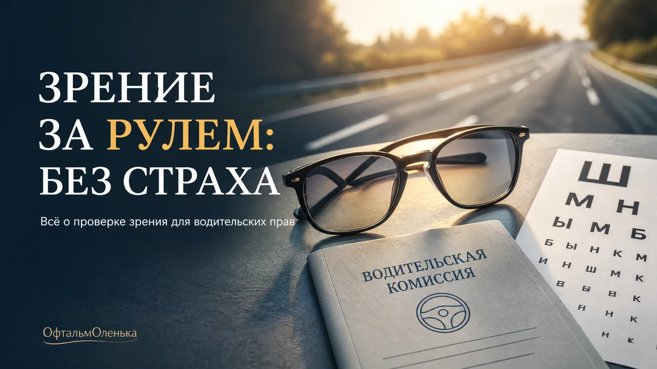 Водительская комиссия и зрение: как мы проверяем и чего не нужно бояться