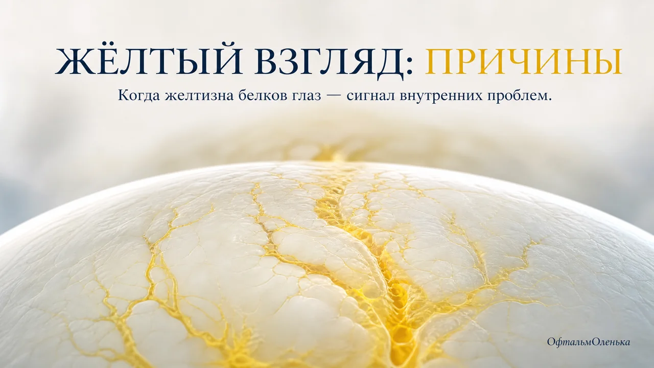 Жёлтые белки глаз: почему так бывает у женщин и когда идти к врачу