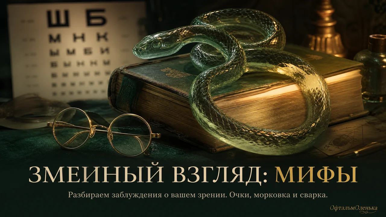 Змеиный взгляд: гипнотизируют ли змеи и другие мифы о зрении